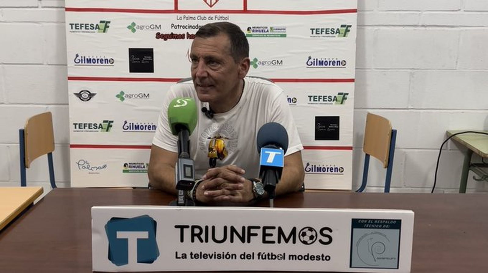 Quero, en su etapa al frente del Atlético Espeleño.