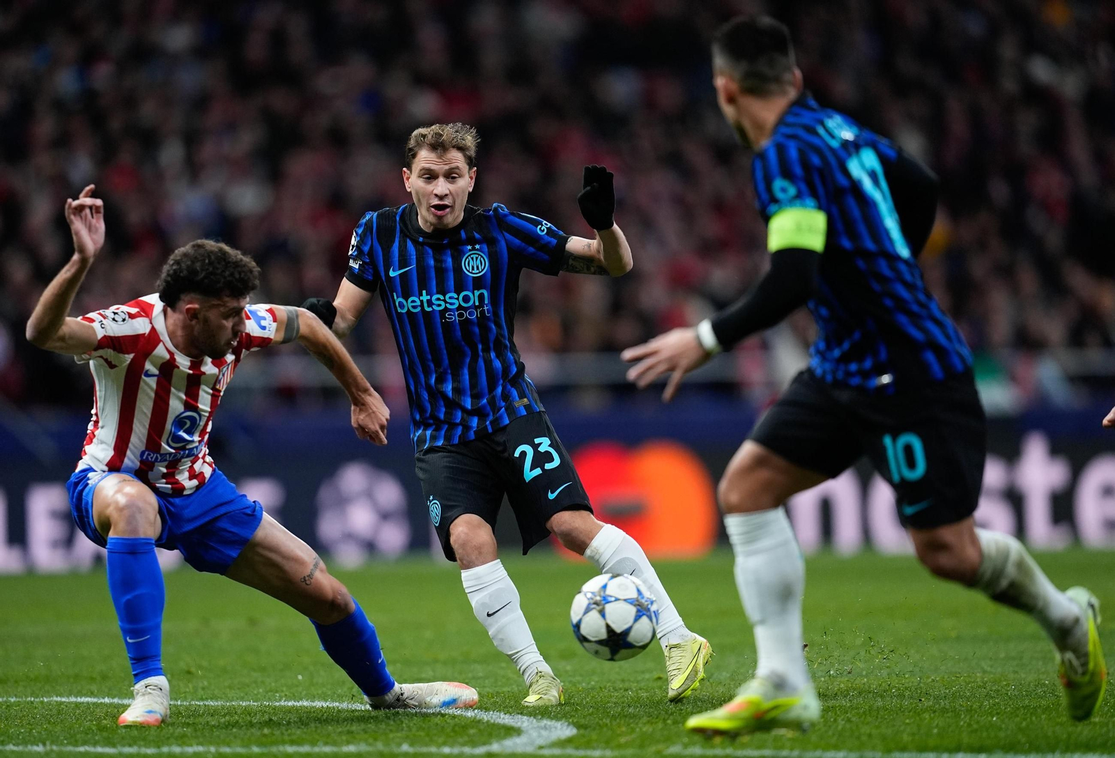 Las fotos del Atlético de Madrid-Inter
