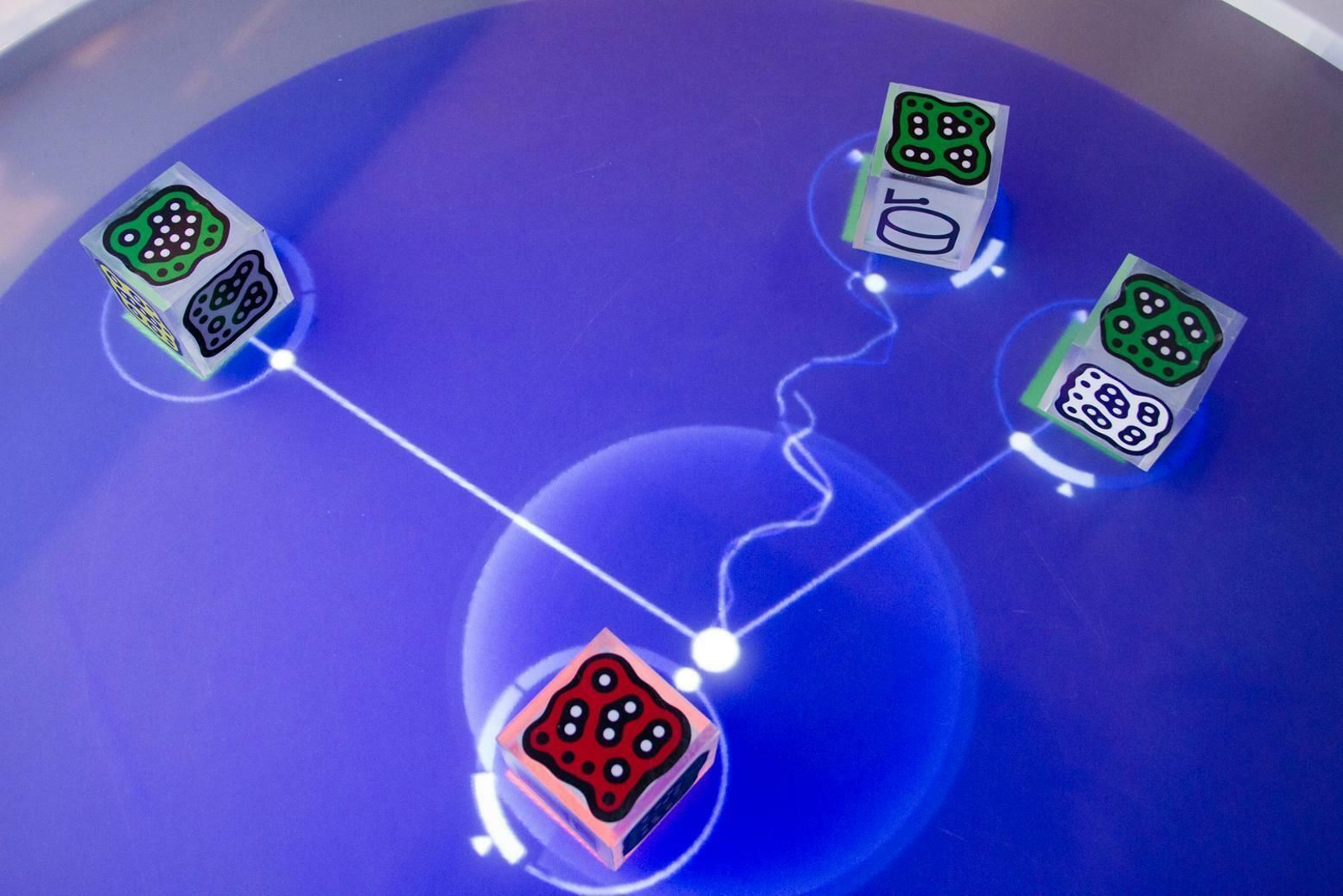 Exposición sobre nuevas tecnologías en Caixaforum.