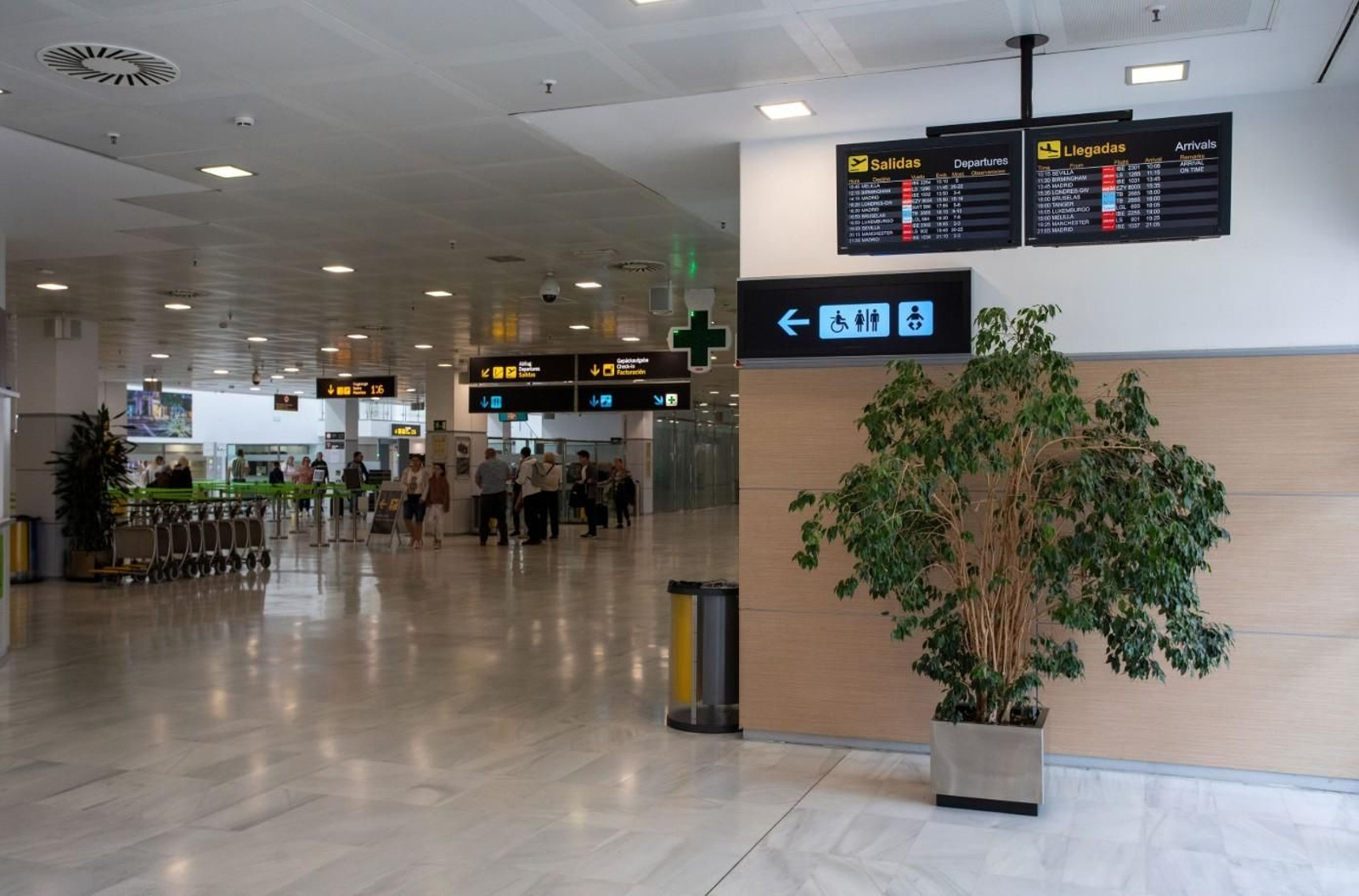 Terminal del Aeropuerto de Almería.