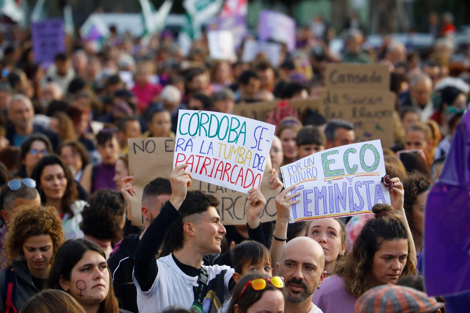 La manifestación del 8M en Córdoba, en imagenes