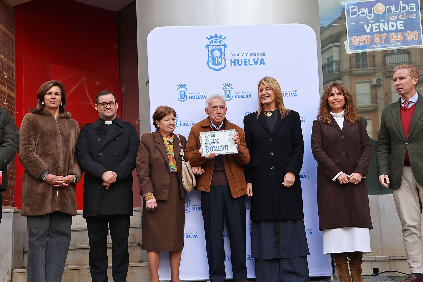 Las fotografías de la rotulación del Rincón de Juan Romero