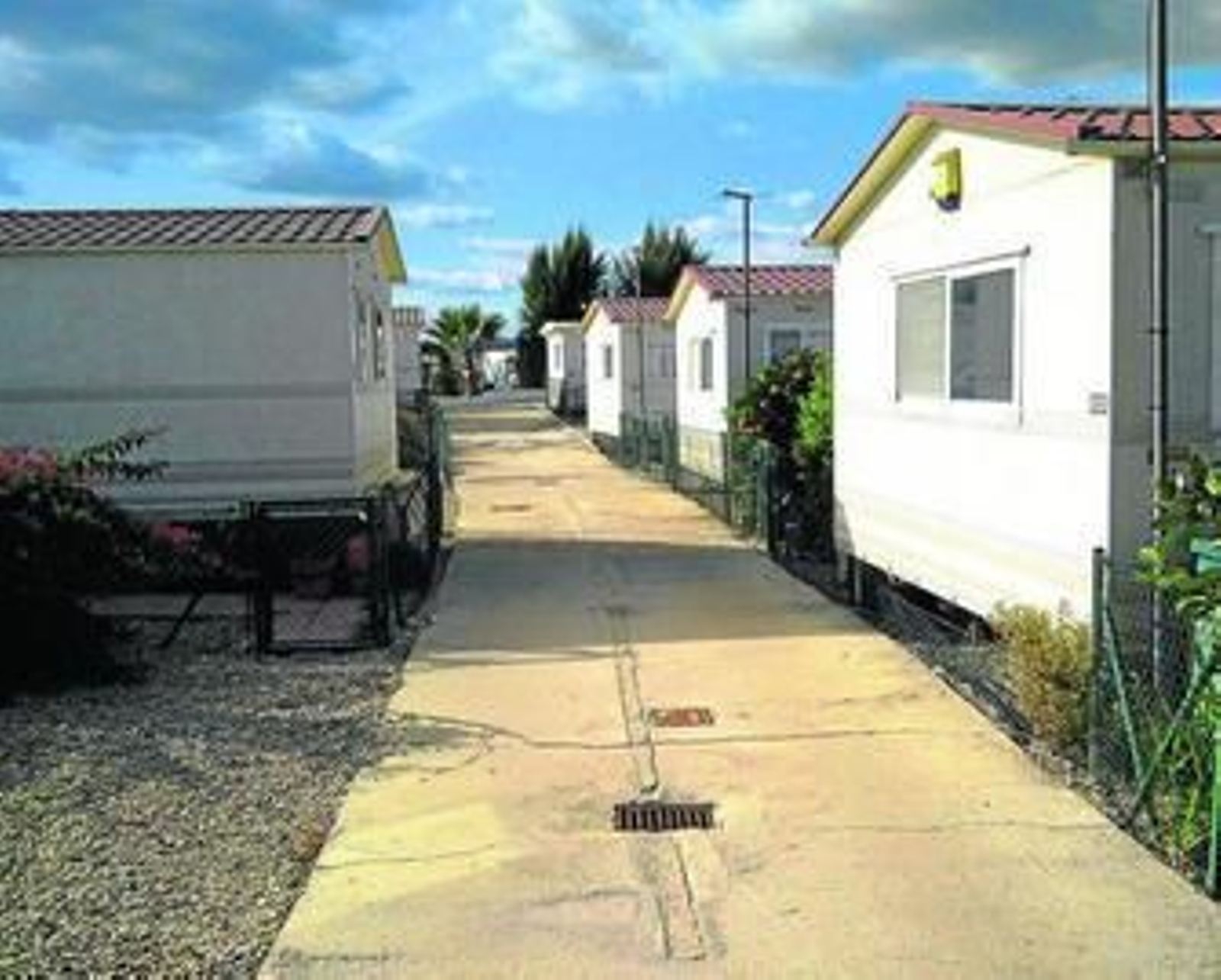 Imagen del camping 'irregular' de Los Gallardos.