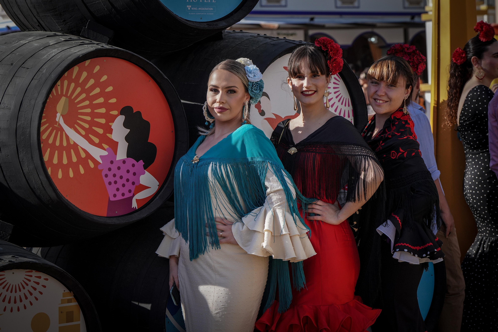 Búscate las fotos  del lunes en la Feria de Jerez 2024