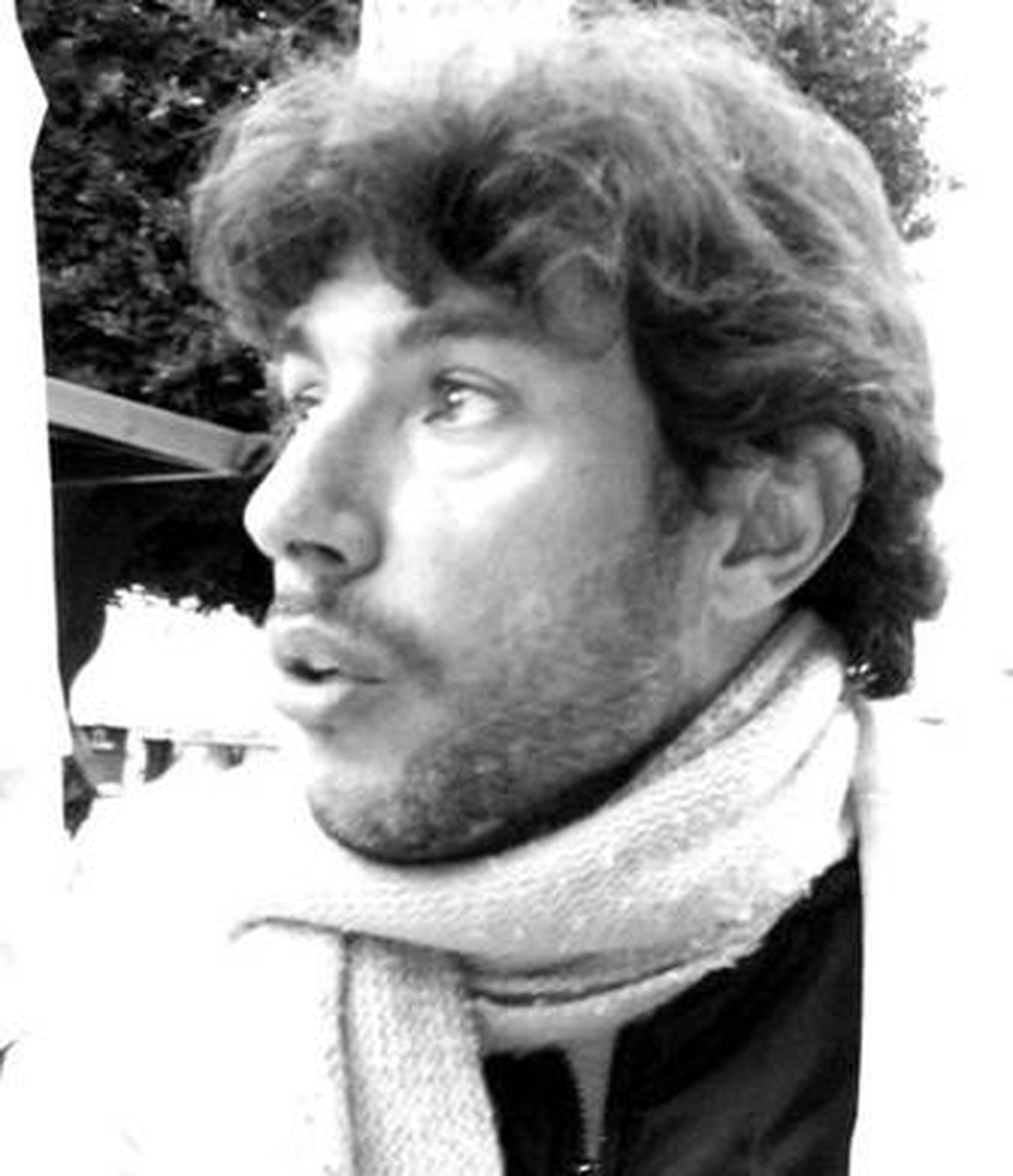 Curro Vivas durante la entrevista.