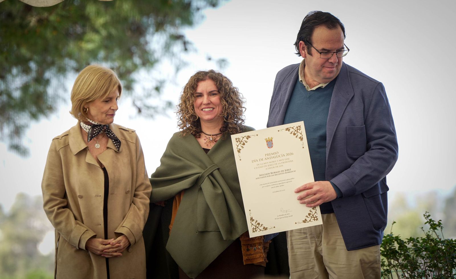 Imágenes de la entrega de Premios de Andalucía a los Núcleos Rurales de Jerez
