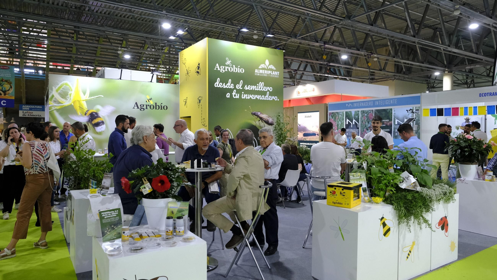 Imágenes del primer día de Infoagro Exhibition en Aguadulce