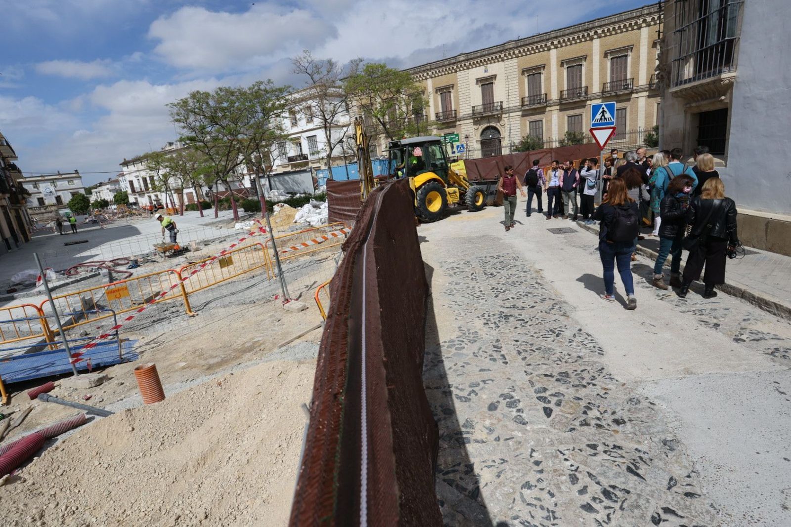 Así marchan las obras del Eje del Arroyo en Jerez