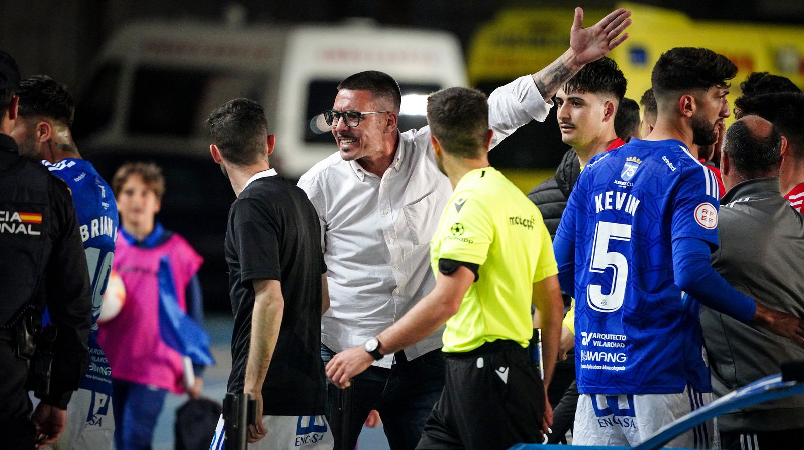 Partido del Xerez CD - Cartaya (0-2)