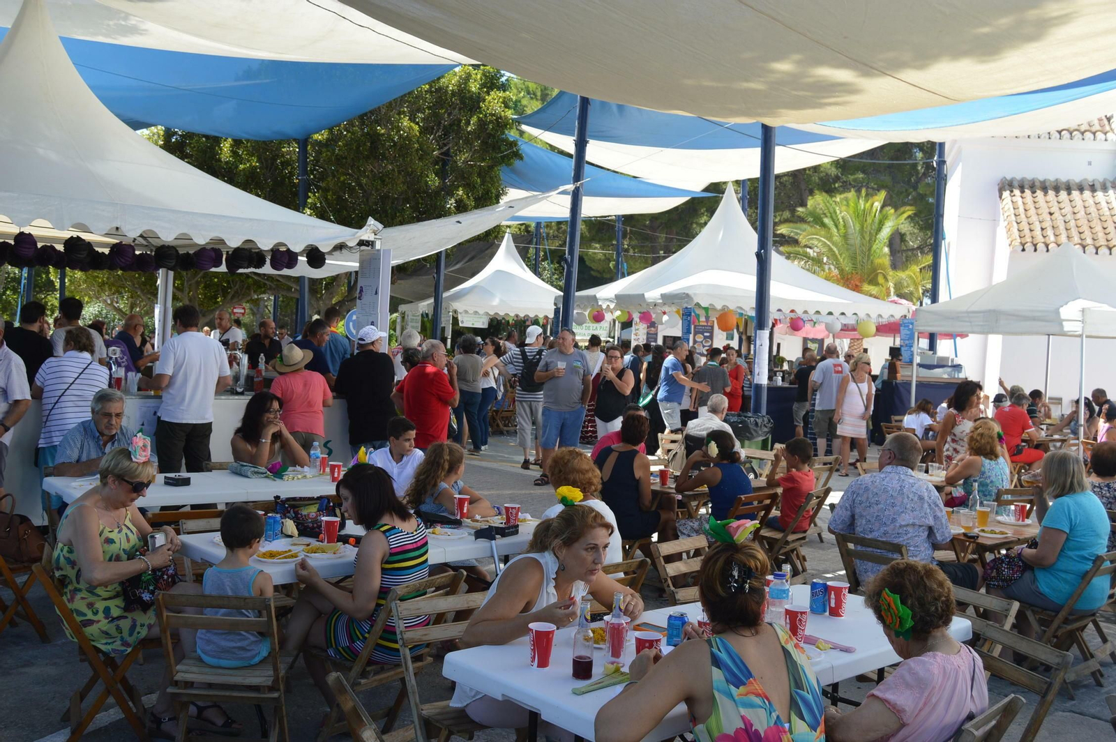 La feria de Mijas Pueblo durante una edición anterior.