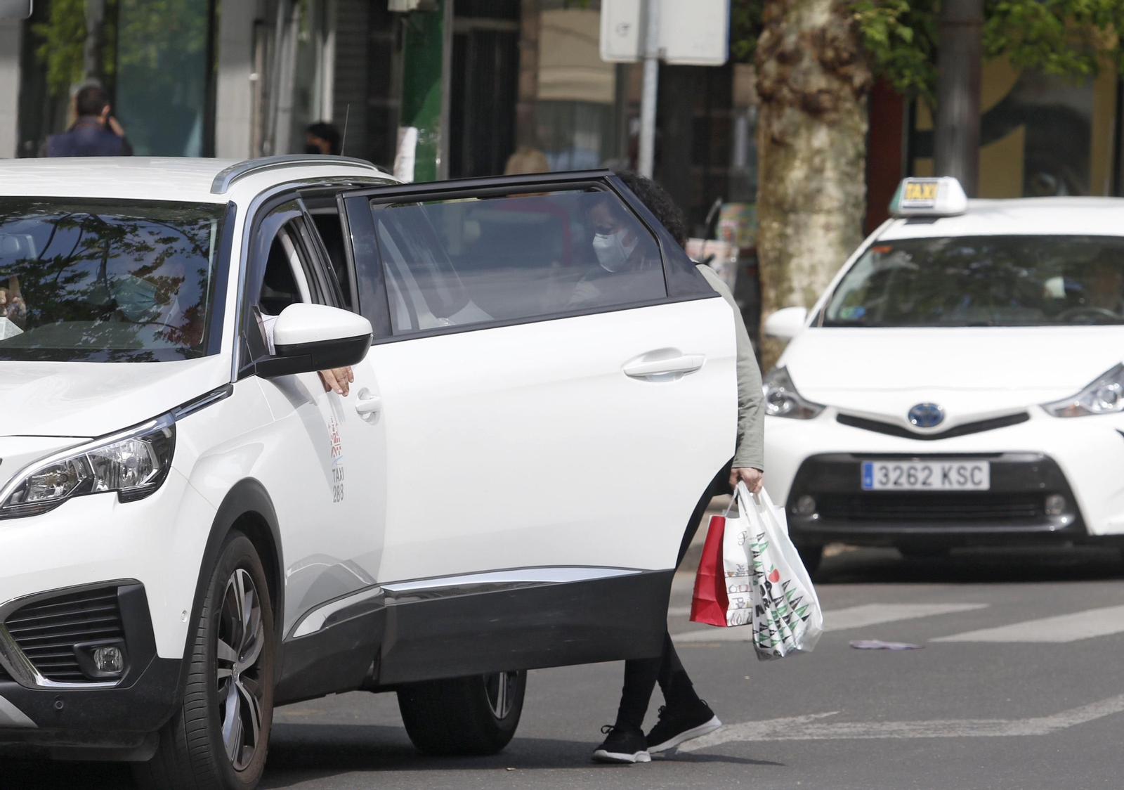 Taxistas de Córdoba.