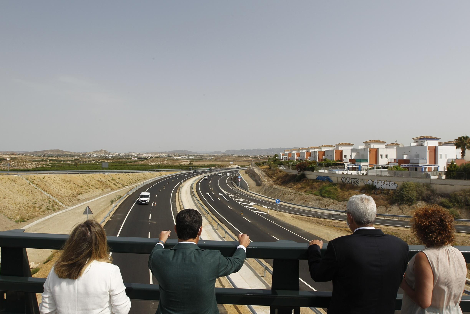 Fotogalería inauguración desdoble Carretera A-352 Vera-Garrucha