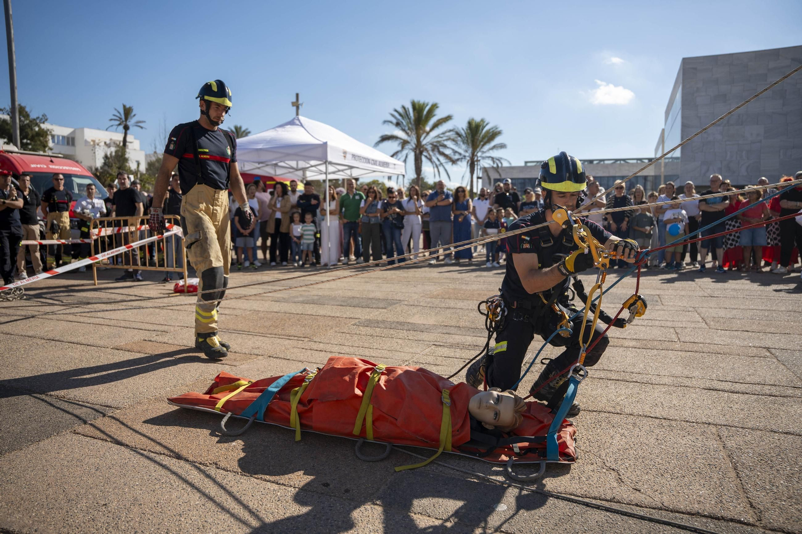 El encuentro Vecinal en el Palacio de Exposiciones y Congresos ‘Cabo de Gata – Ciudad de Almería’ de El Toyo, en imágenes
