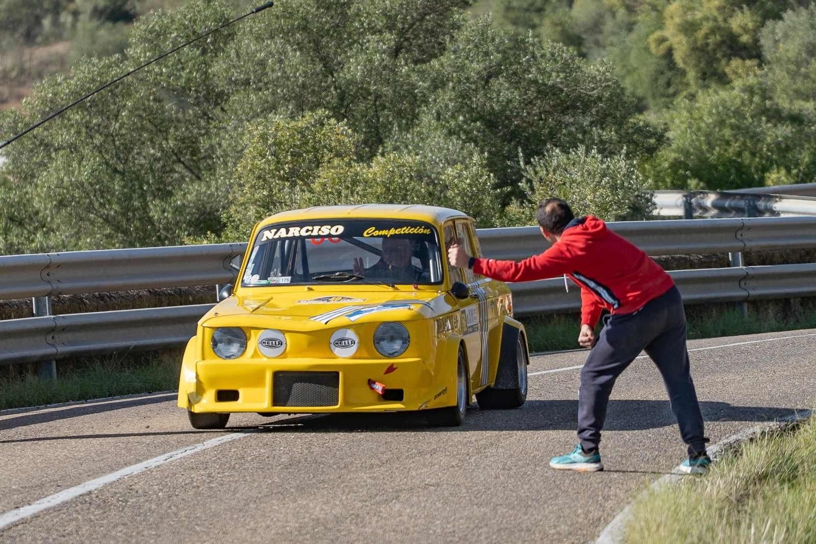 El espectacular arranque de la Subida a Trassierra, en imágenes