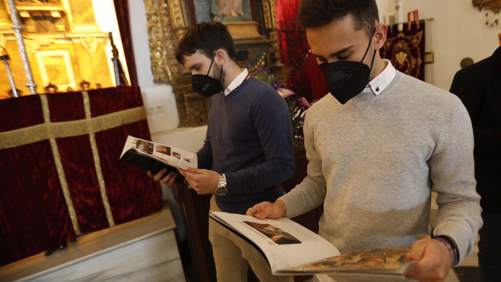 Fotos del Martes Santo en San Roque: Cristo de la Caña y Virgen de la Esperanza