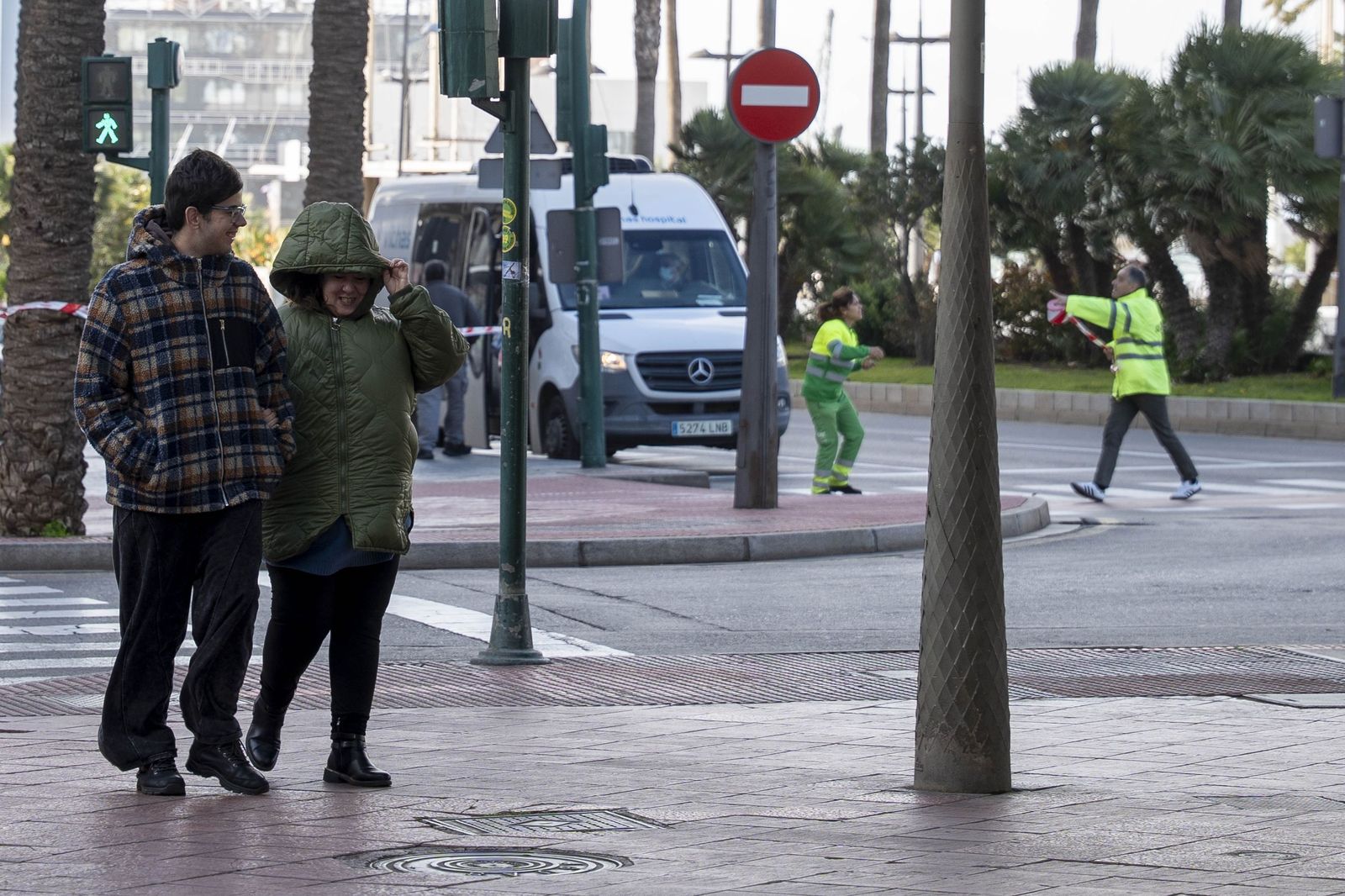 La Borrasca Leonardo se ensaña con Almería, en imágenes