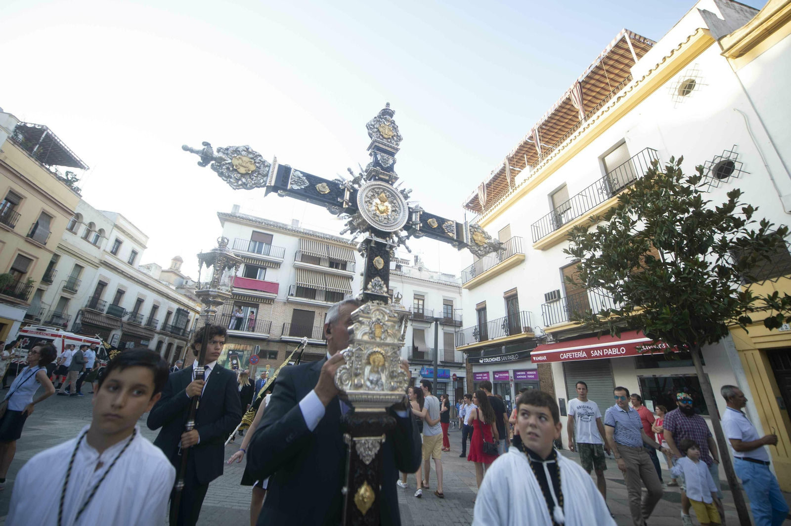 Las fotos del Jubileo de las Cofradías con motivo de la bendición del Sagrado Corazón de Jesús de las Ermitas