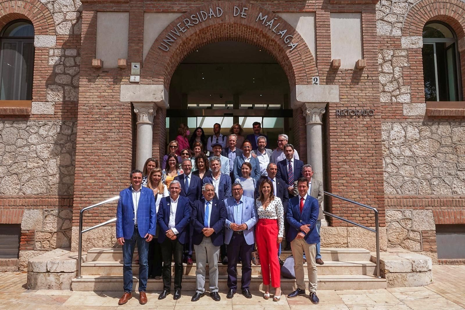 Presentación de los Cursos de Verano de la Universidad de Málaga en el rectorado.