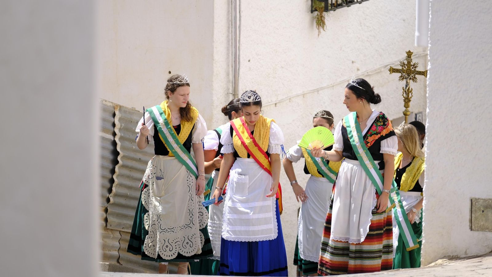 La Procesión de San Agustín en Mojácar, en imágenes