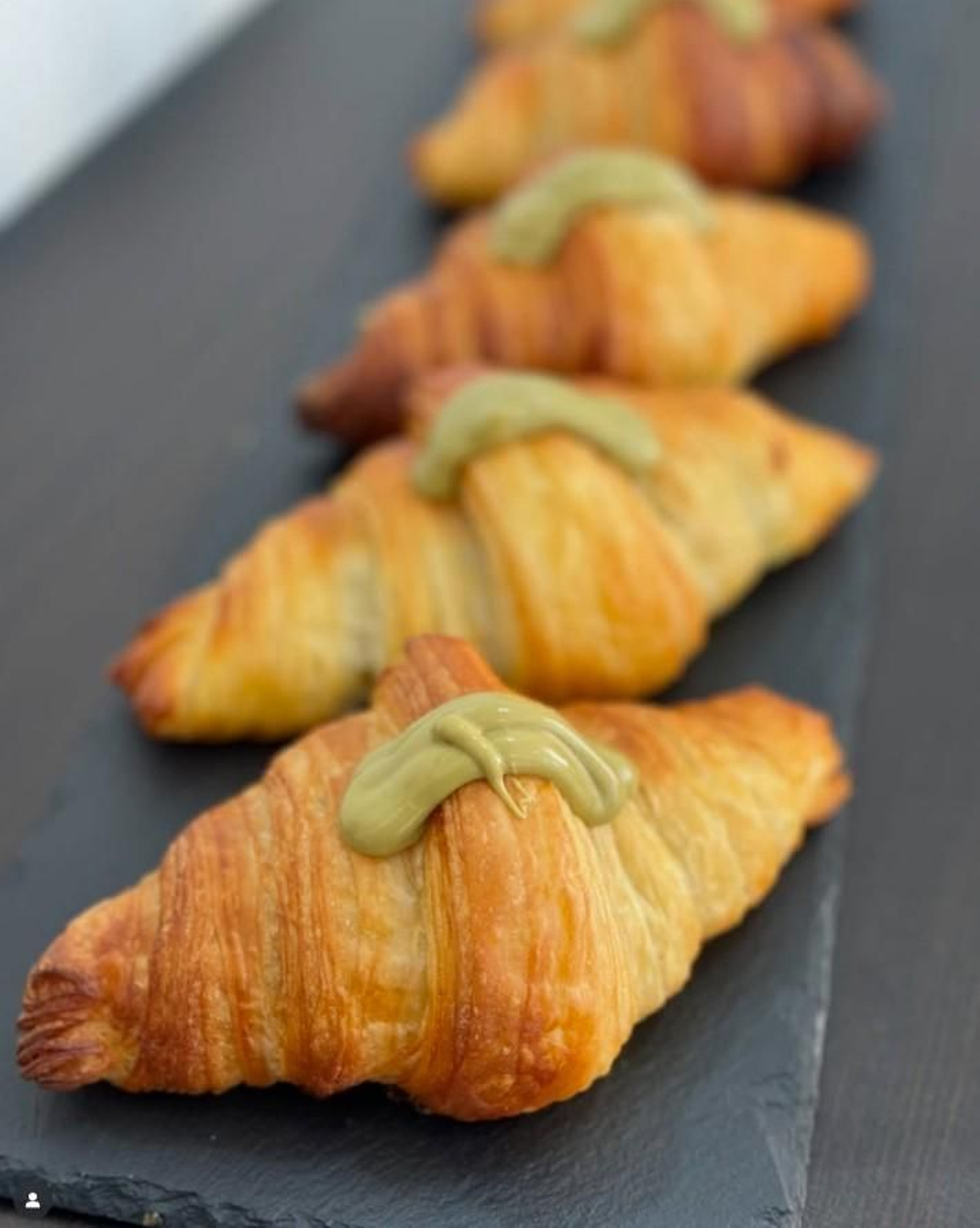 Croissant del obrador gourmet La Tentación, en Sanlúcar.
