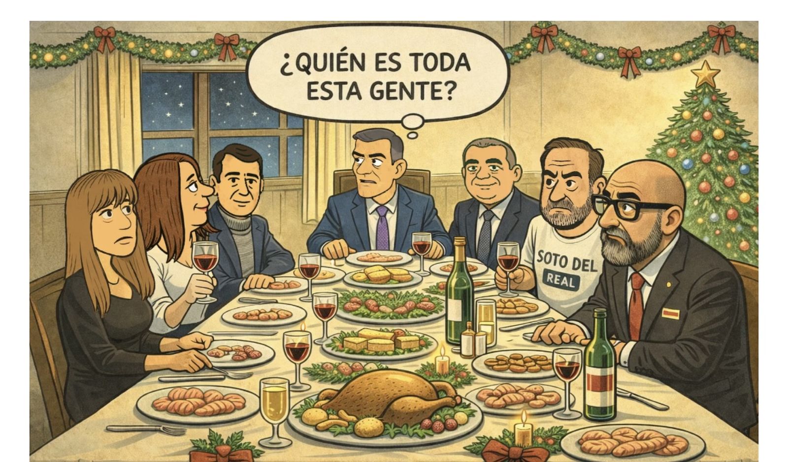 Nochebuena en la Moncloa