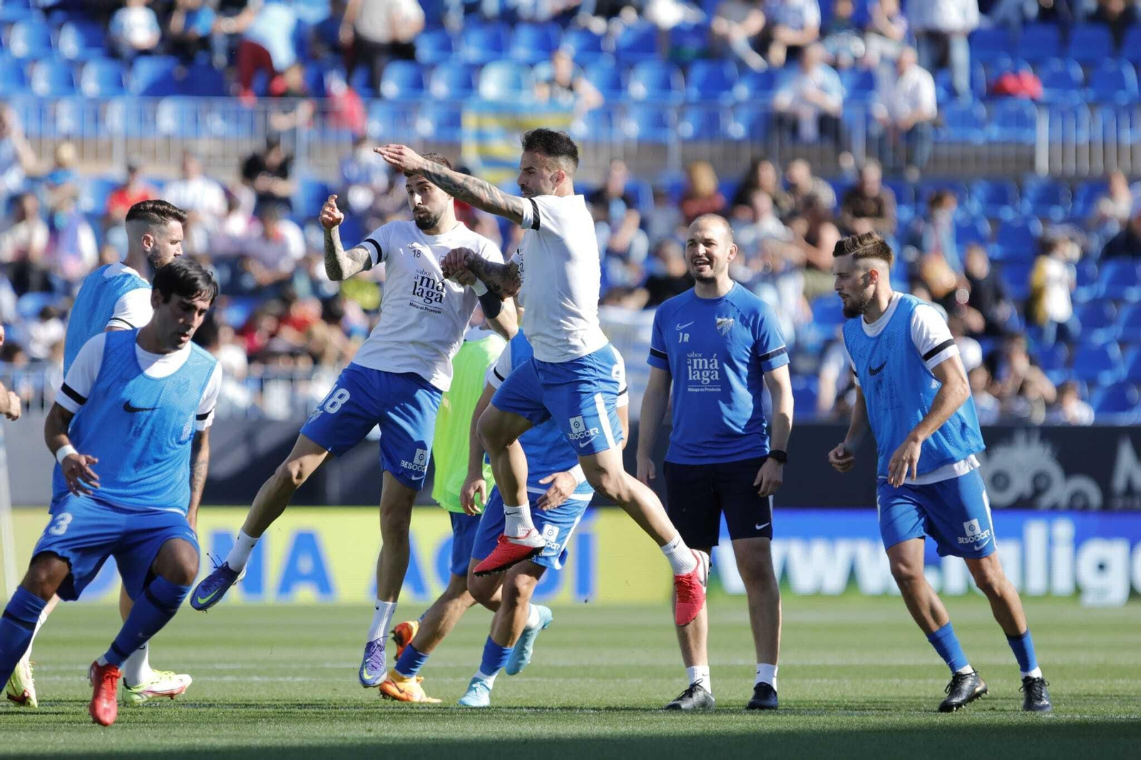 Las fotos del Málaga CF-Real Valladolid