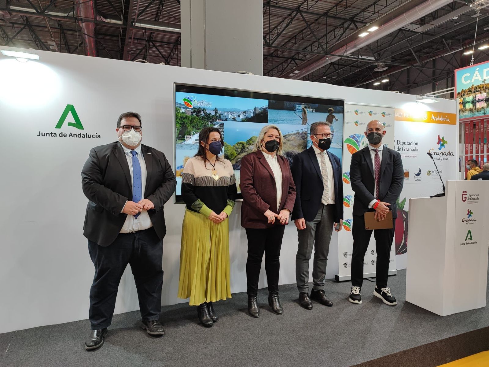 Presentación de la campaña turística de Almuñécar durante Fitur 2022