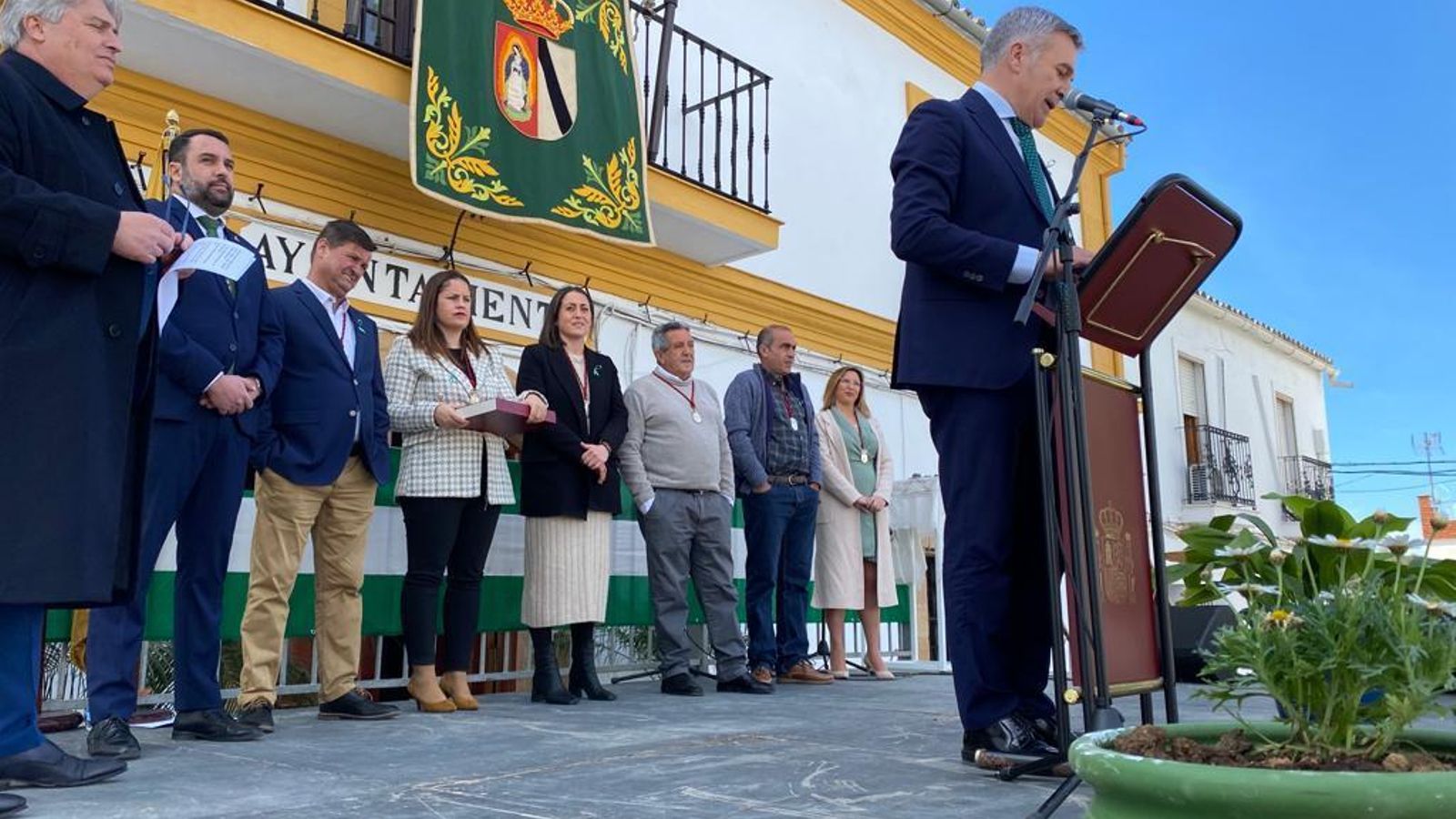Fernando García, durante su intervención.