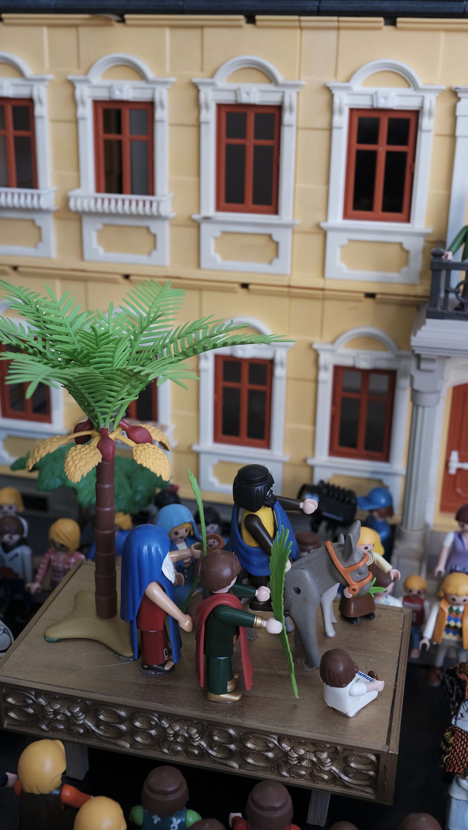 Inauguración de la exposición de playmobil de semana santa de Almería