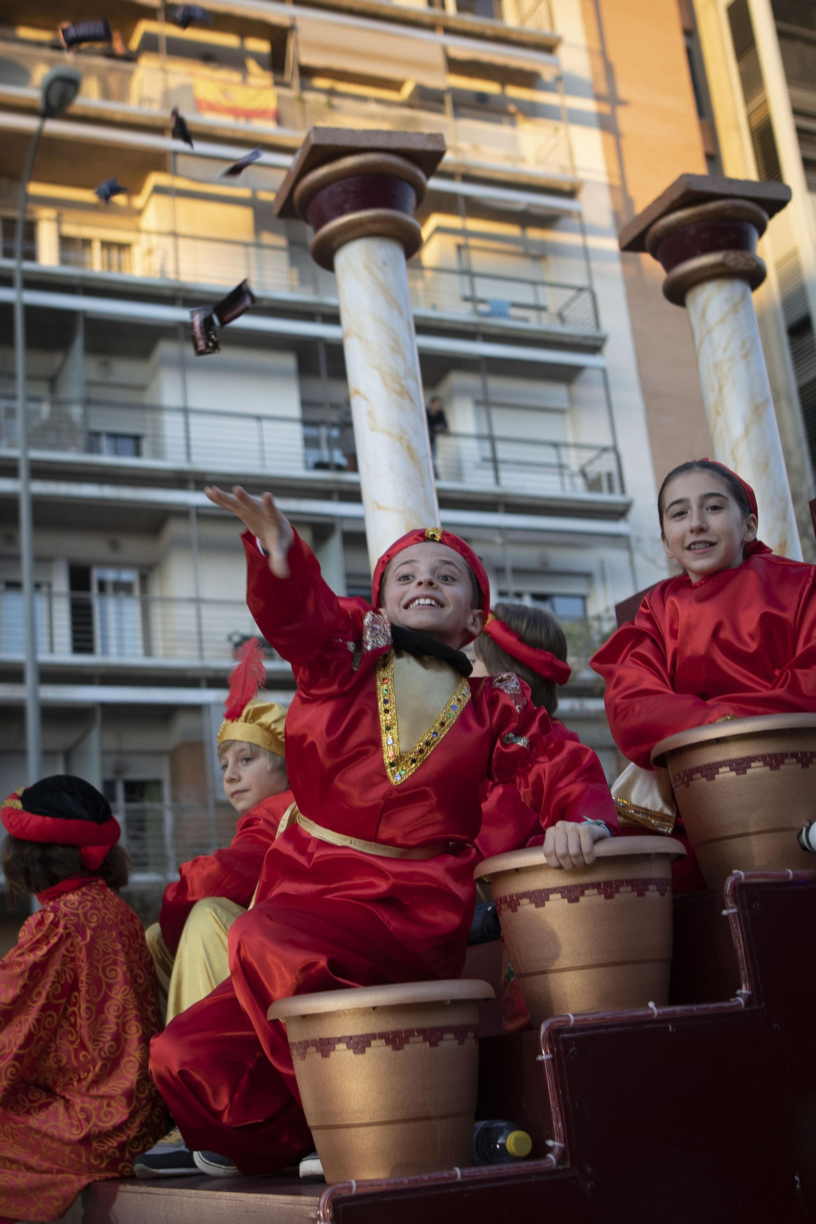 La cabalgata de los Reyes Magos de Granada, en imágenes