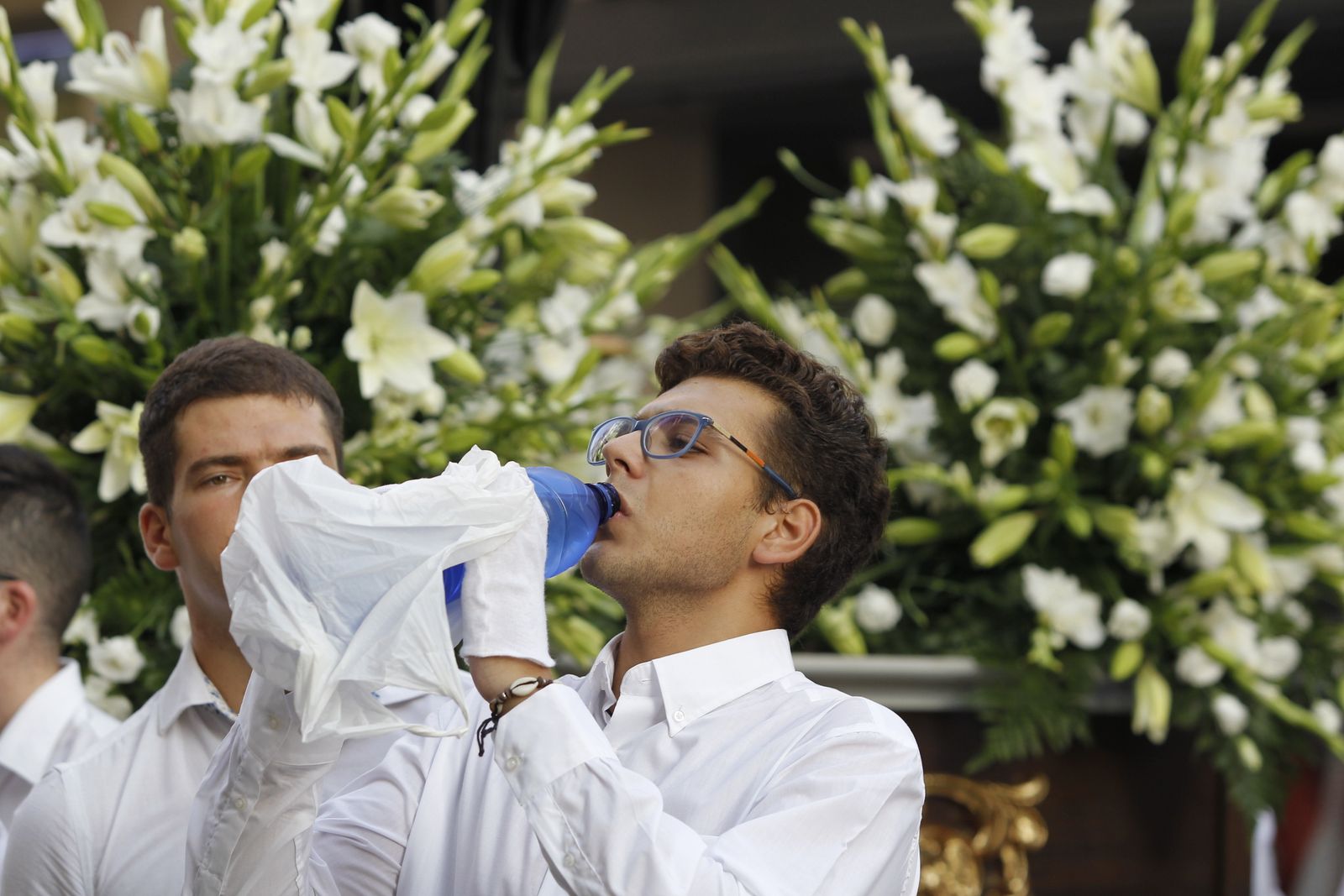 Procesión de la Virgen del Mar en Adra