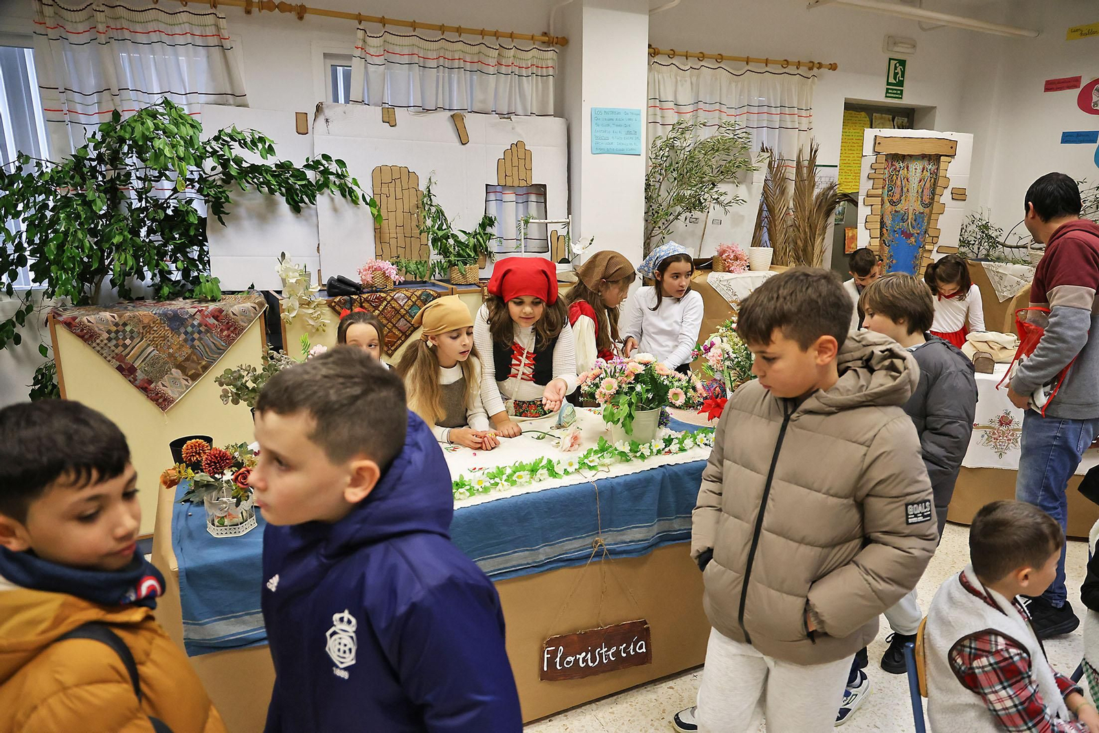 El impresionante Belén viviente del CEIP 12 de Octubre