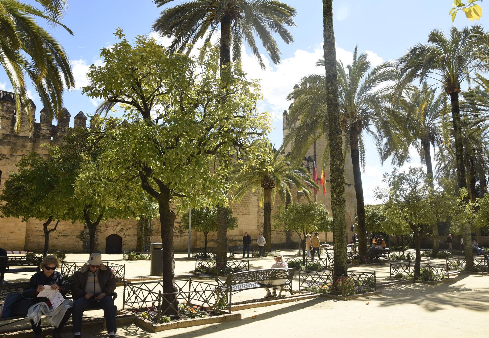 Alcázar de los Reyes Cristianos de Córdoba.