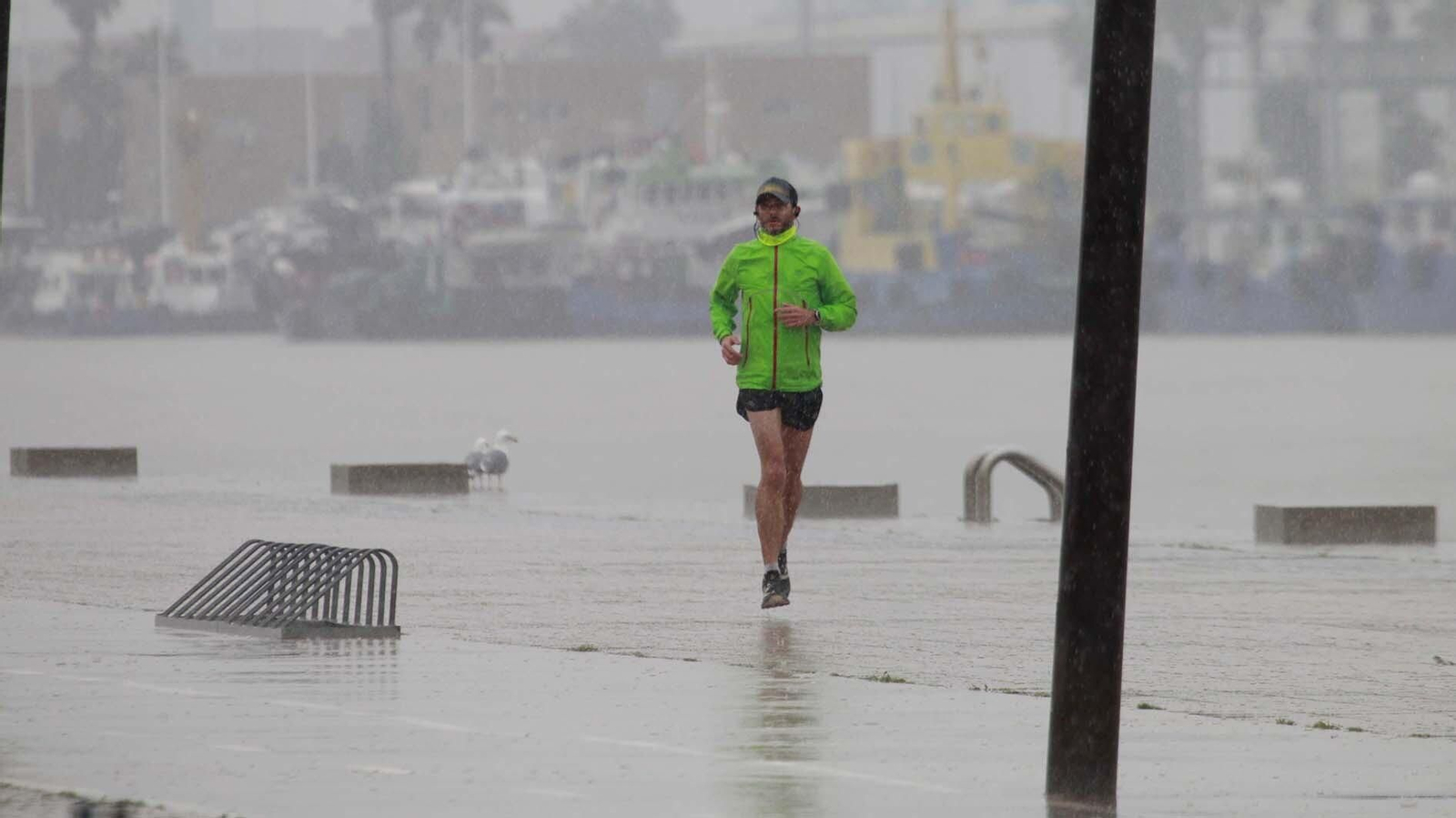 Las fotos del temporal de lluvia en el Campo de Gibraltar