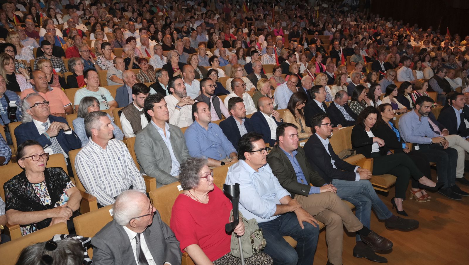 Imágenes de Rajoy apoyando la candidatura de Gabriel Amat a la Alcaldía de Roquetas de Mar