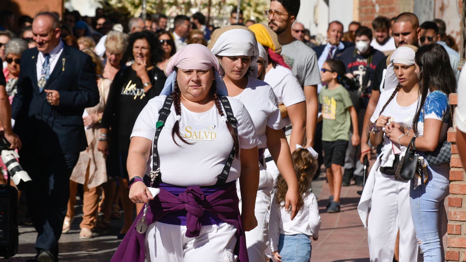 Procesión de la Virgen de La Salud en La Li´nea