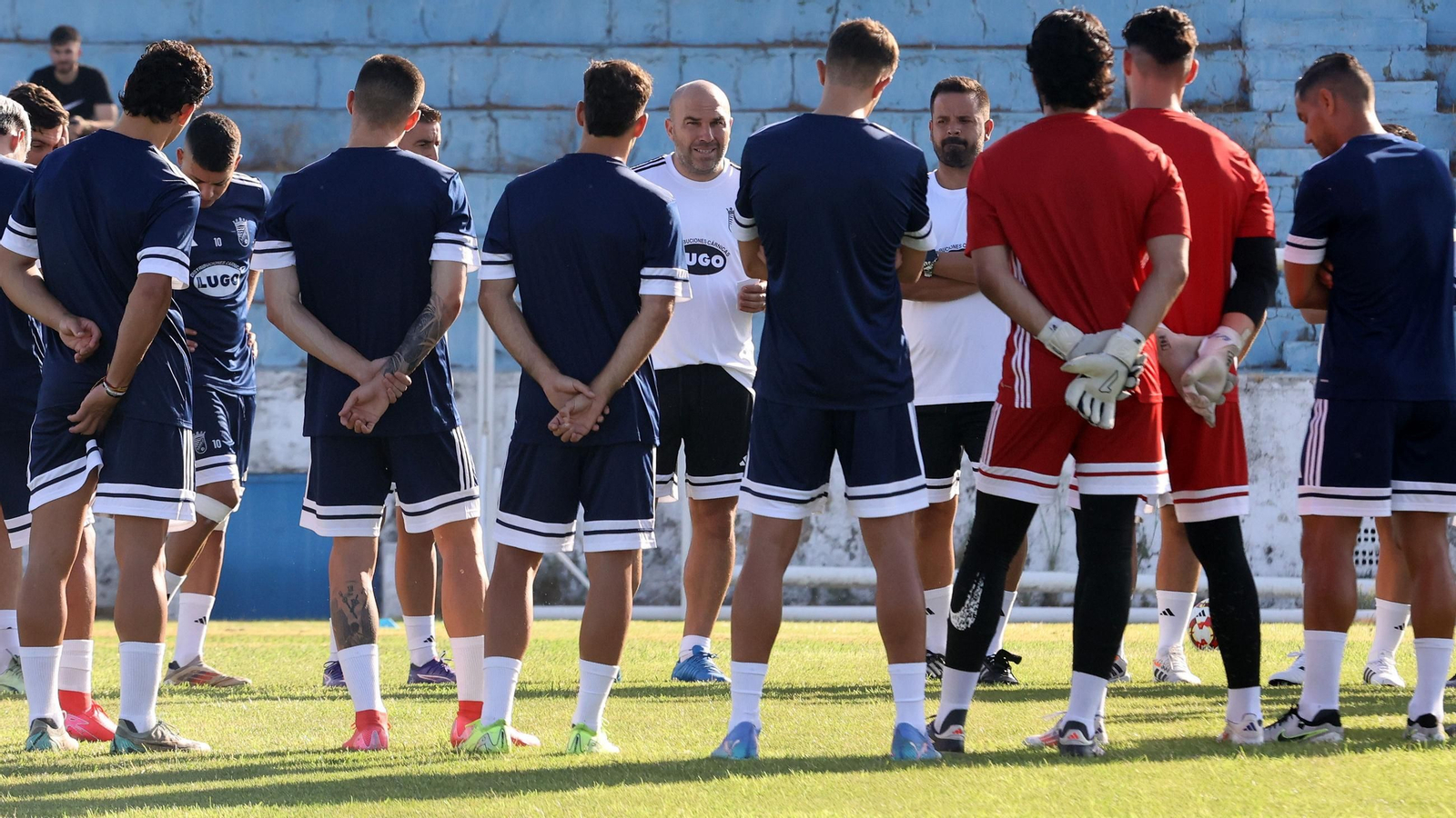 Primer entrenamiento del XerezCD en el Pedro Garrido de Jerez