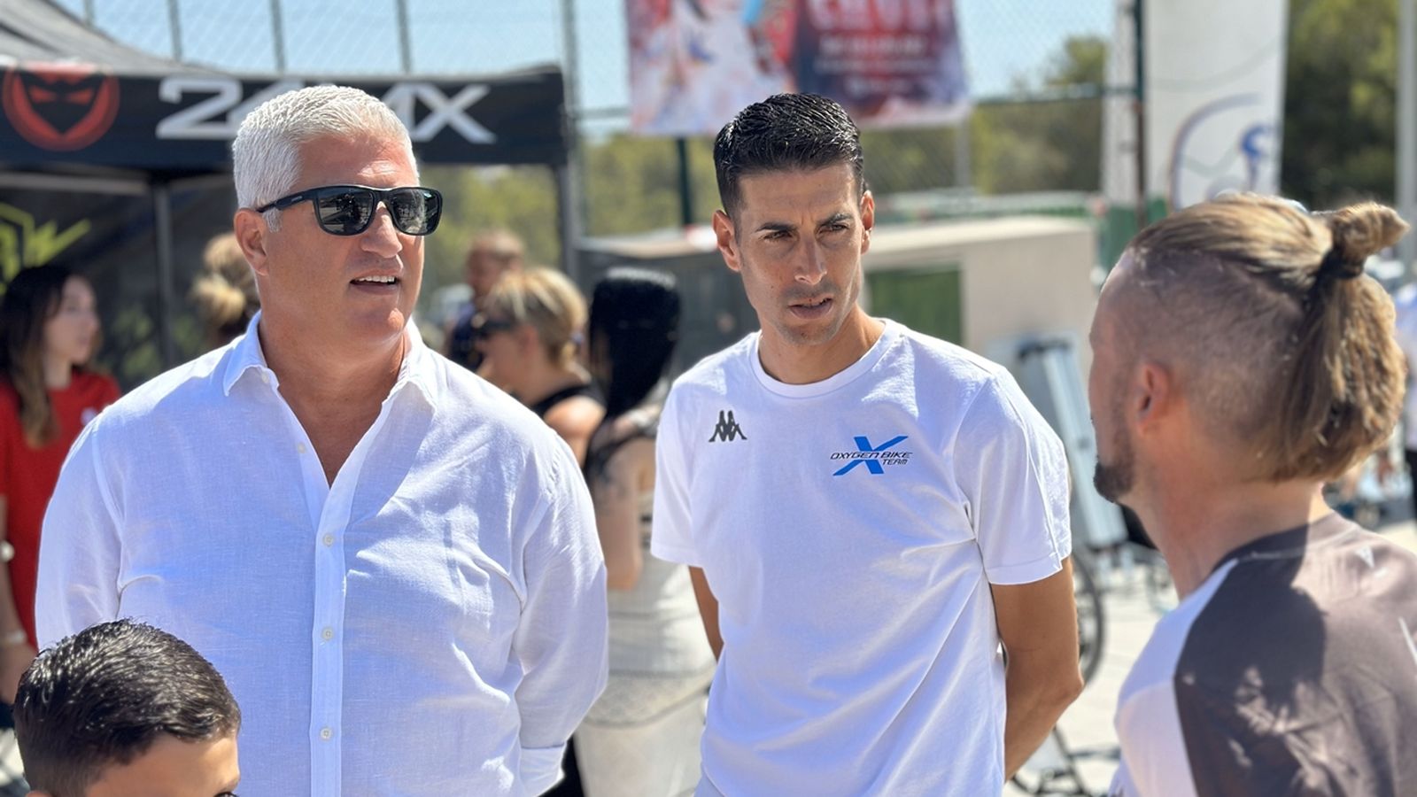 El alcalde Ismael Torres no querido perderse esta cita deportiva.