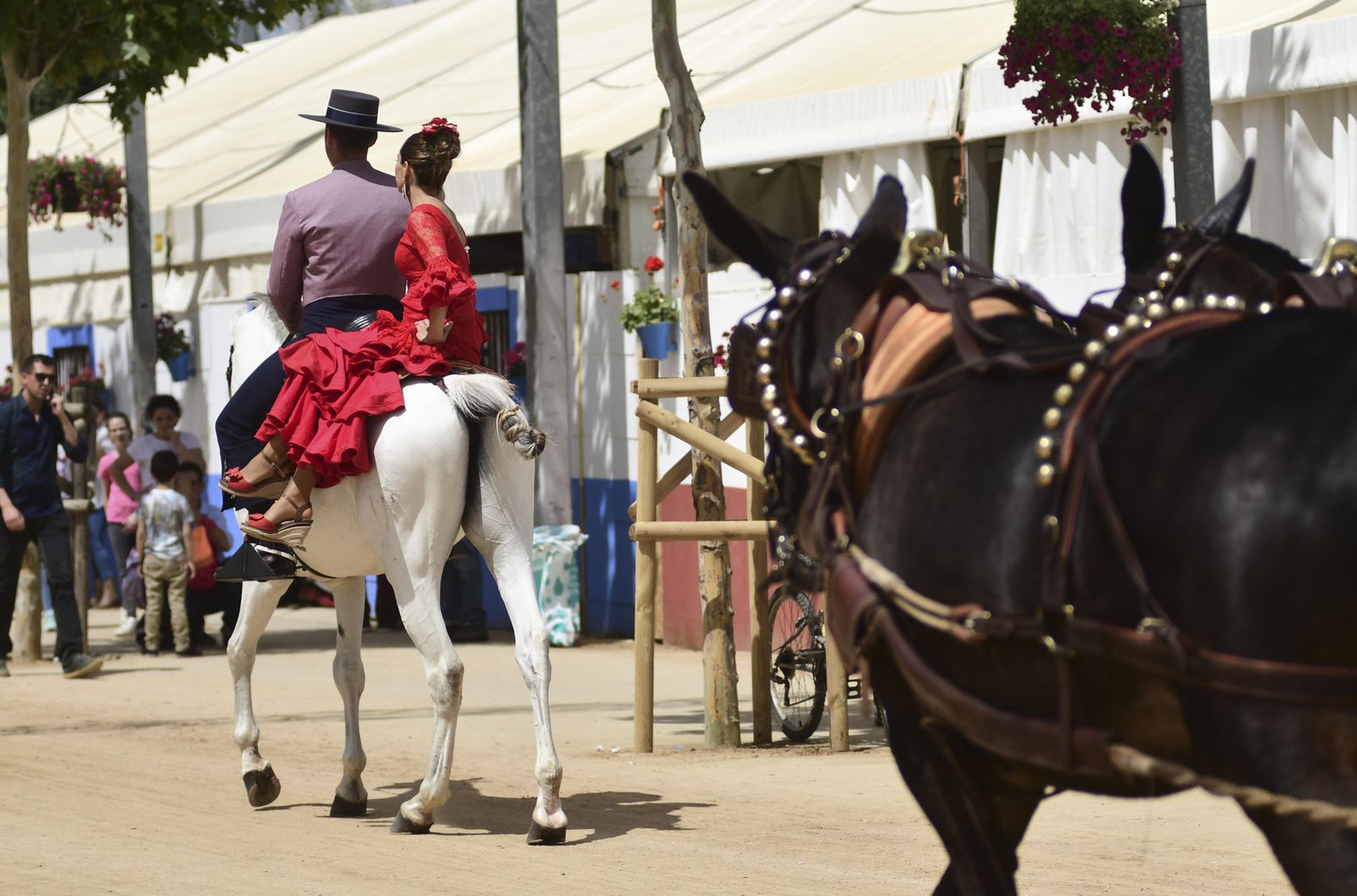 Las imágenes del sábado de Feria