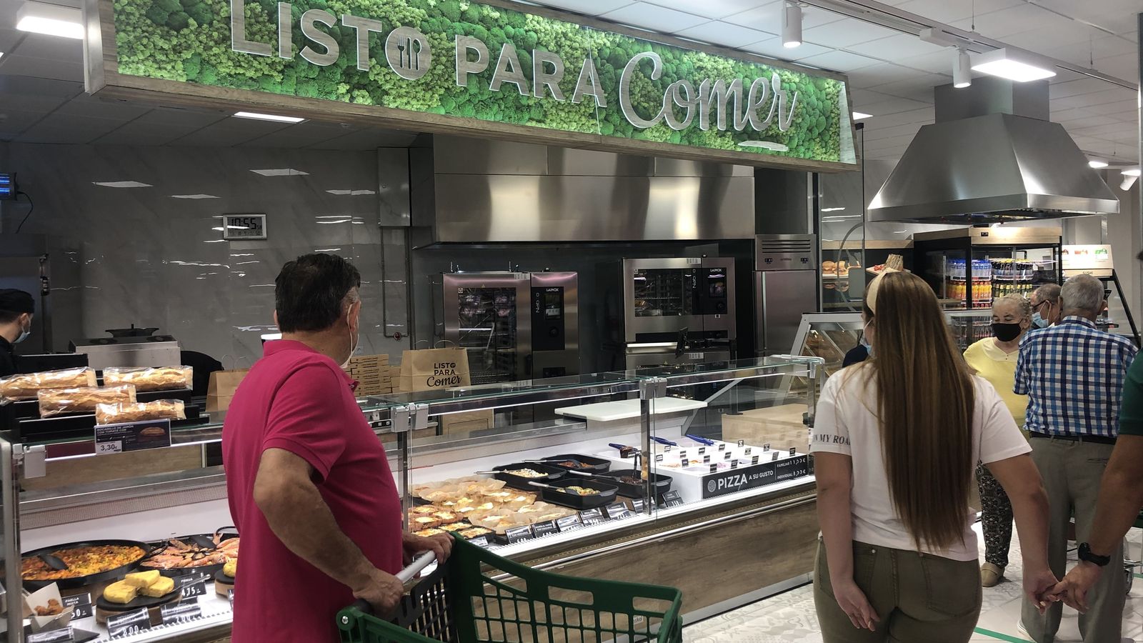 La sección Listo para Comer, otra de las novedades.