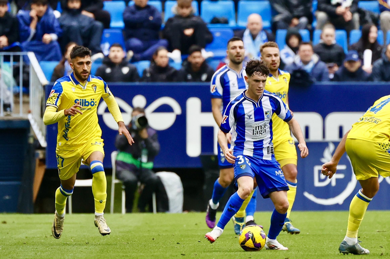 El Málaga CF-Cádiz, en fotos