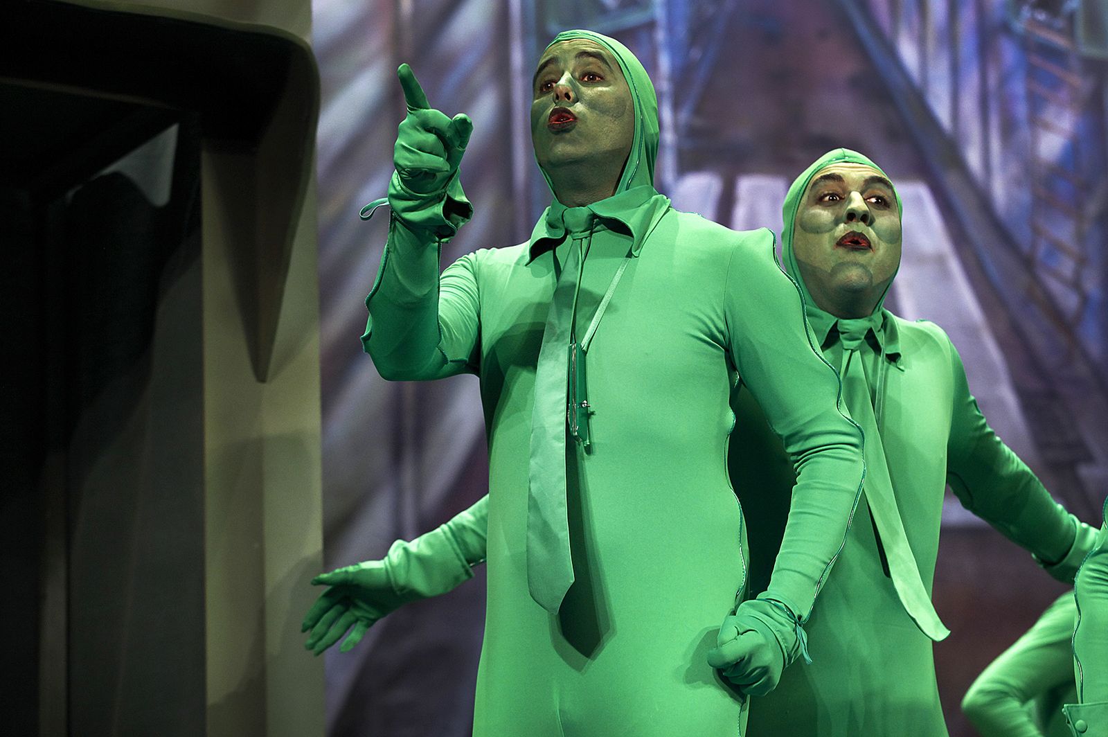 Las imágenes de la decimoctava función clasificatoria