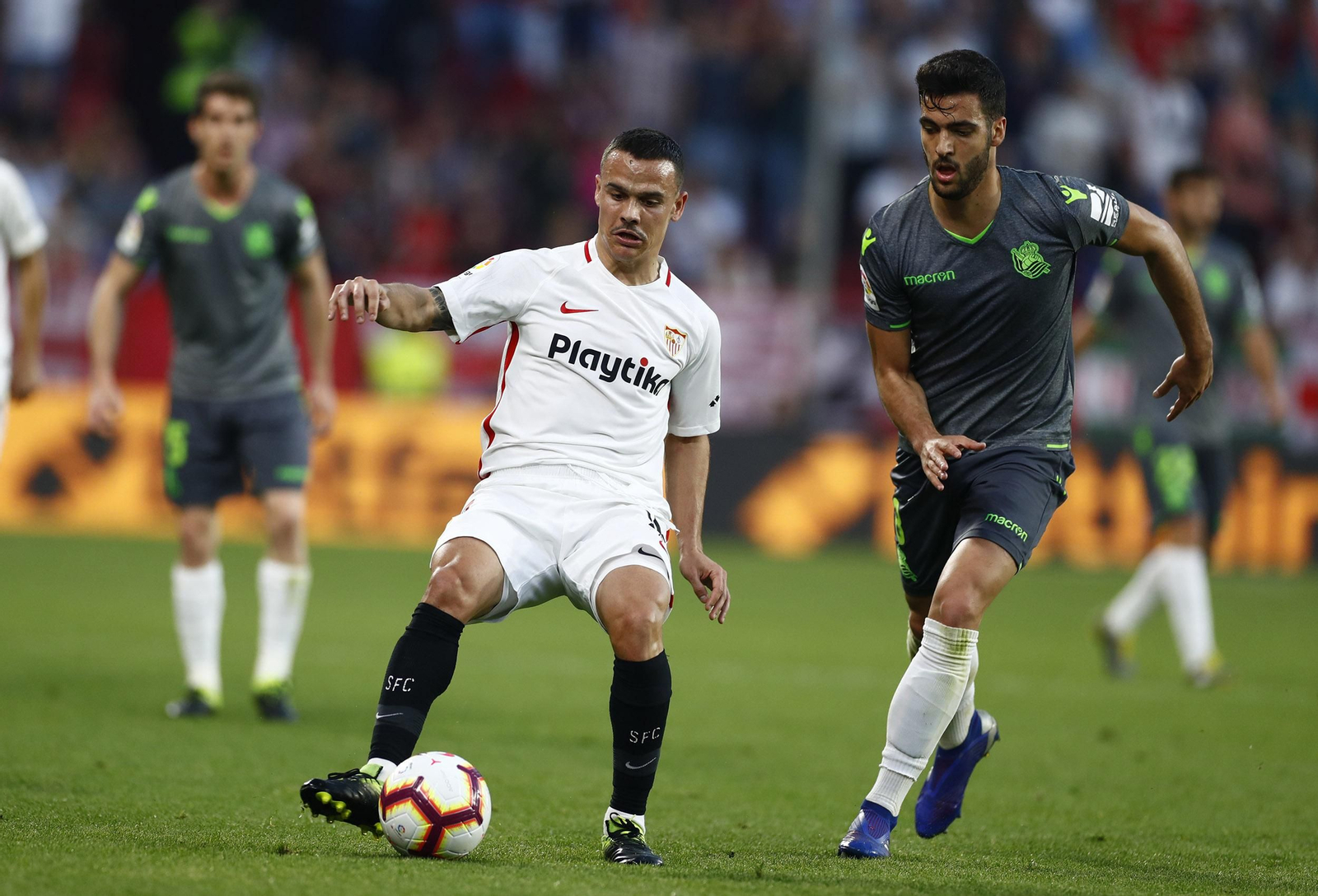 Las imágenes del Sevilla FC-Real Sociedad