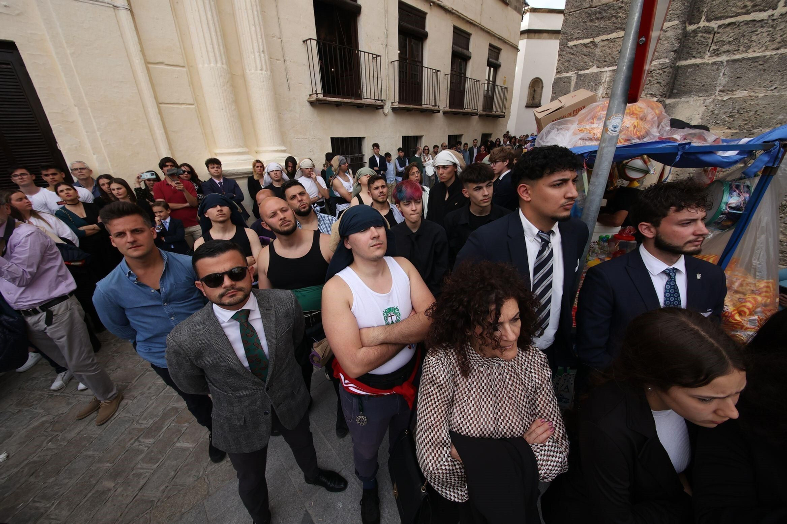 Jueves Santo en Jerez: imágenes de la Hermandad de la Vera Cruz