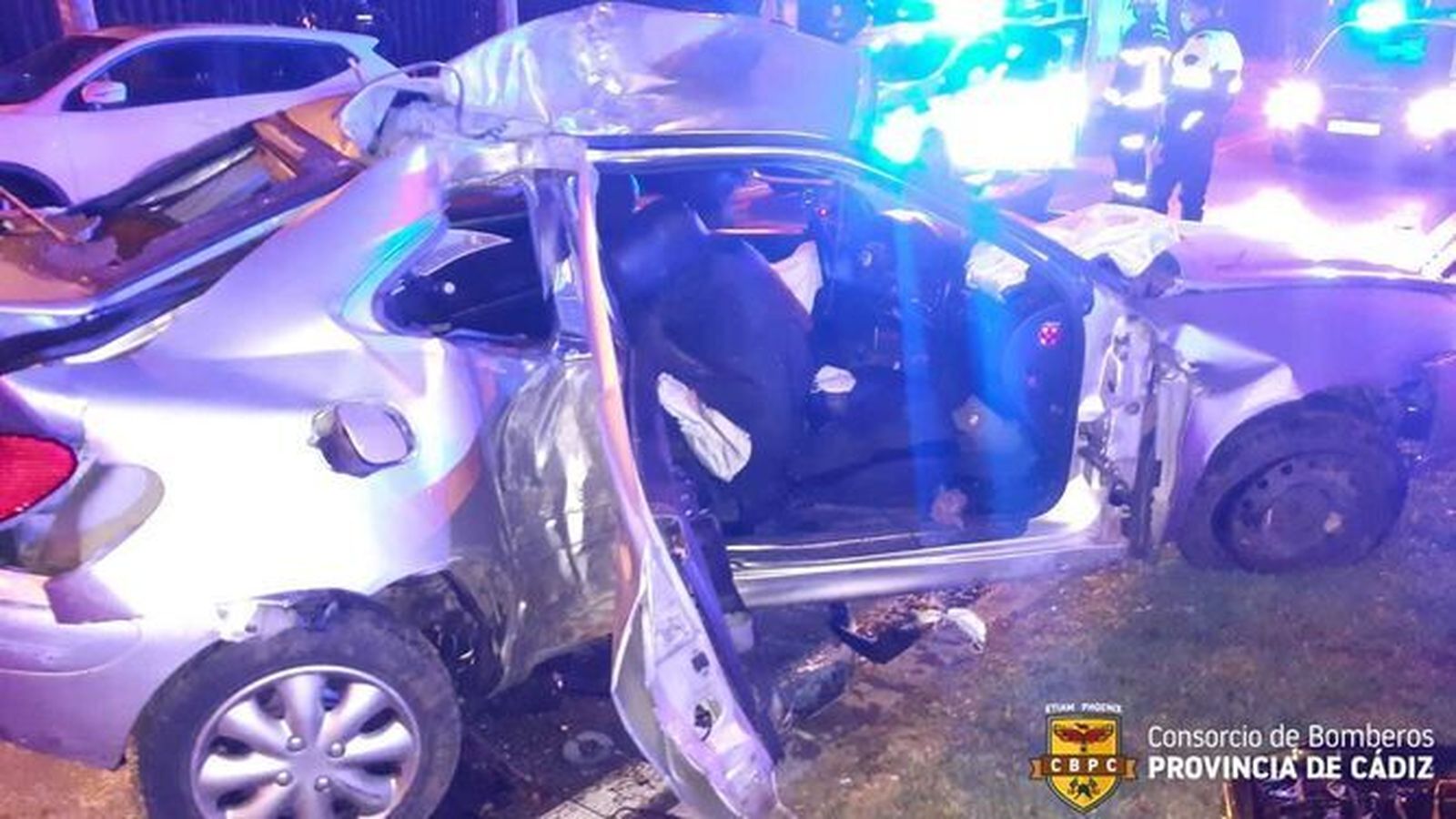 Estado del vehículo tras el accidente