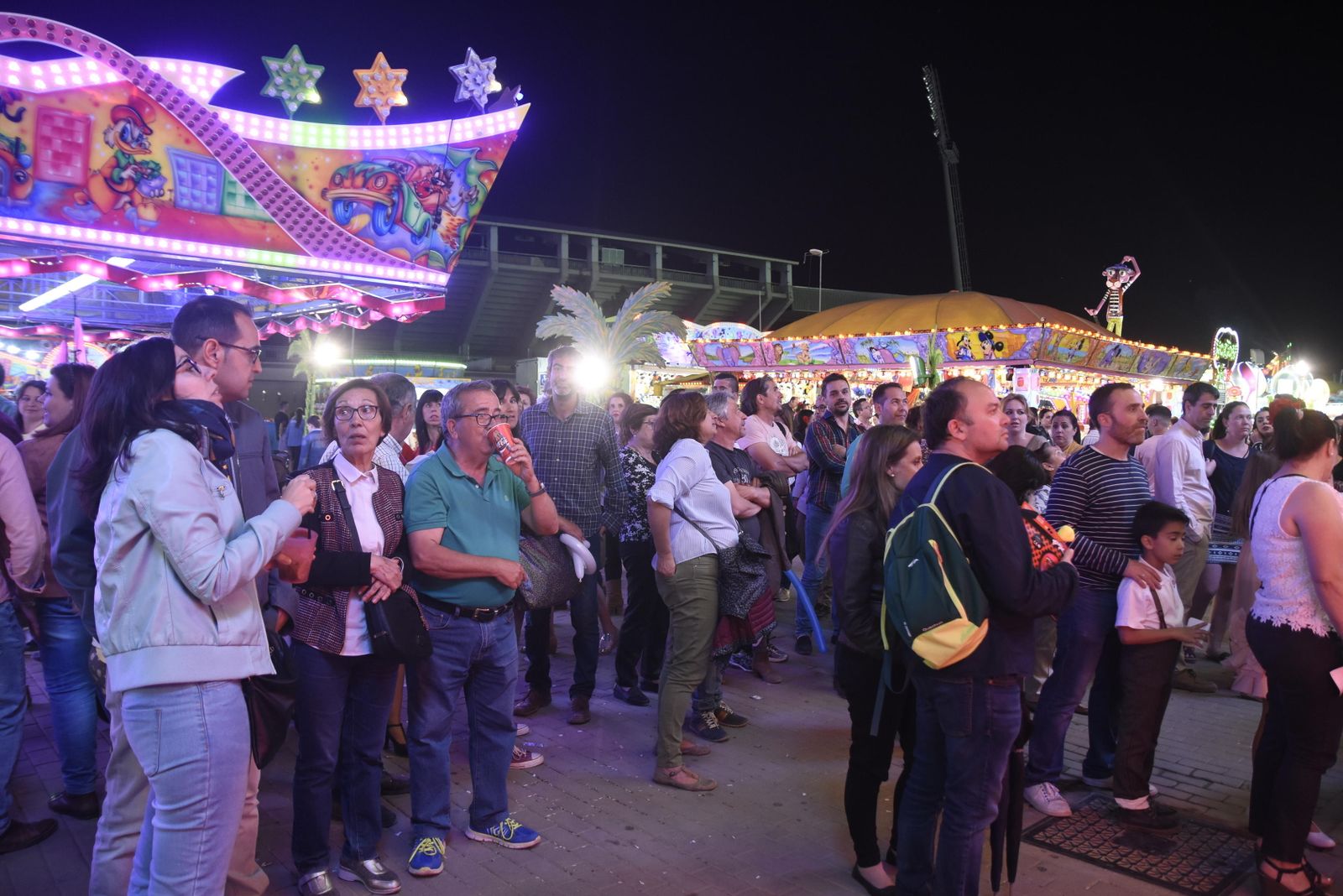 Imágenes de la primera noche de Feria