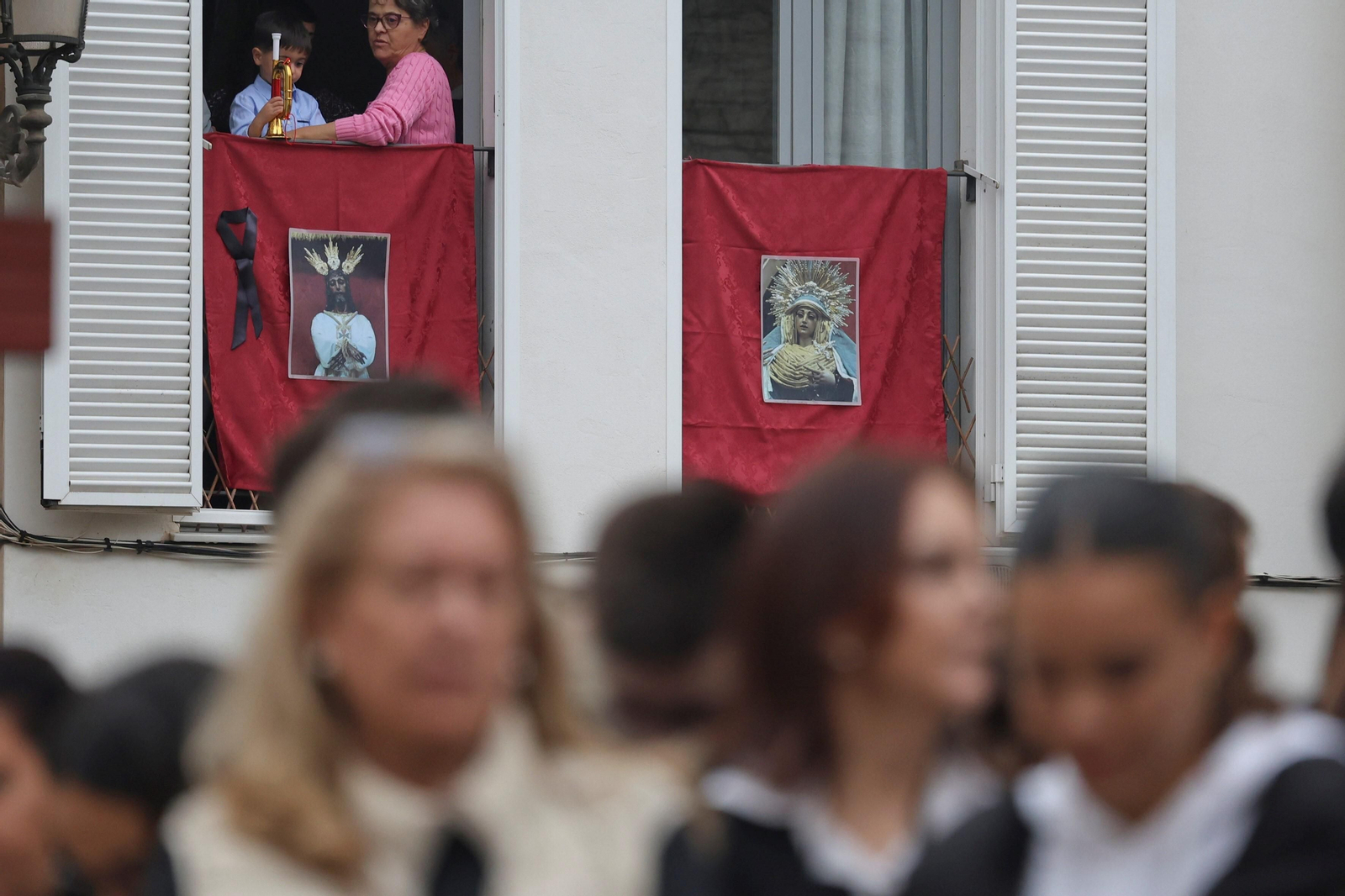 El Cautivo en el Lunes Santo en Málaga, en fotos