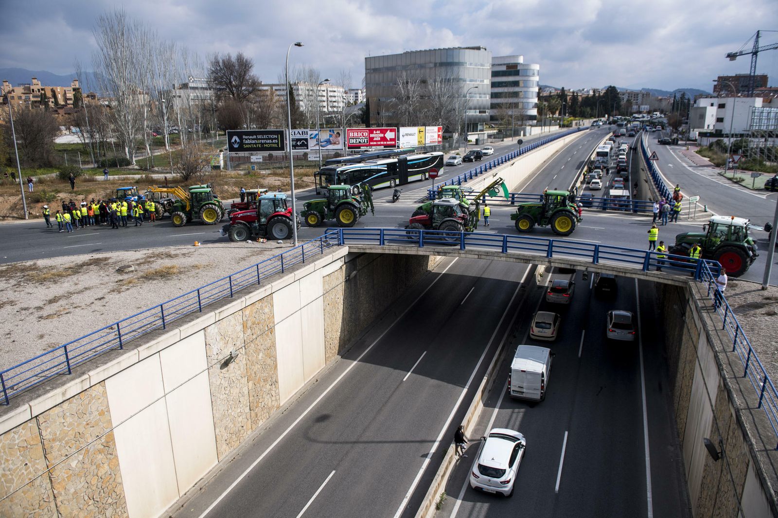 Curiosidades: las mejores fotos de la manifestación del campo en Granada