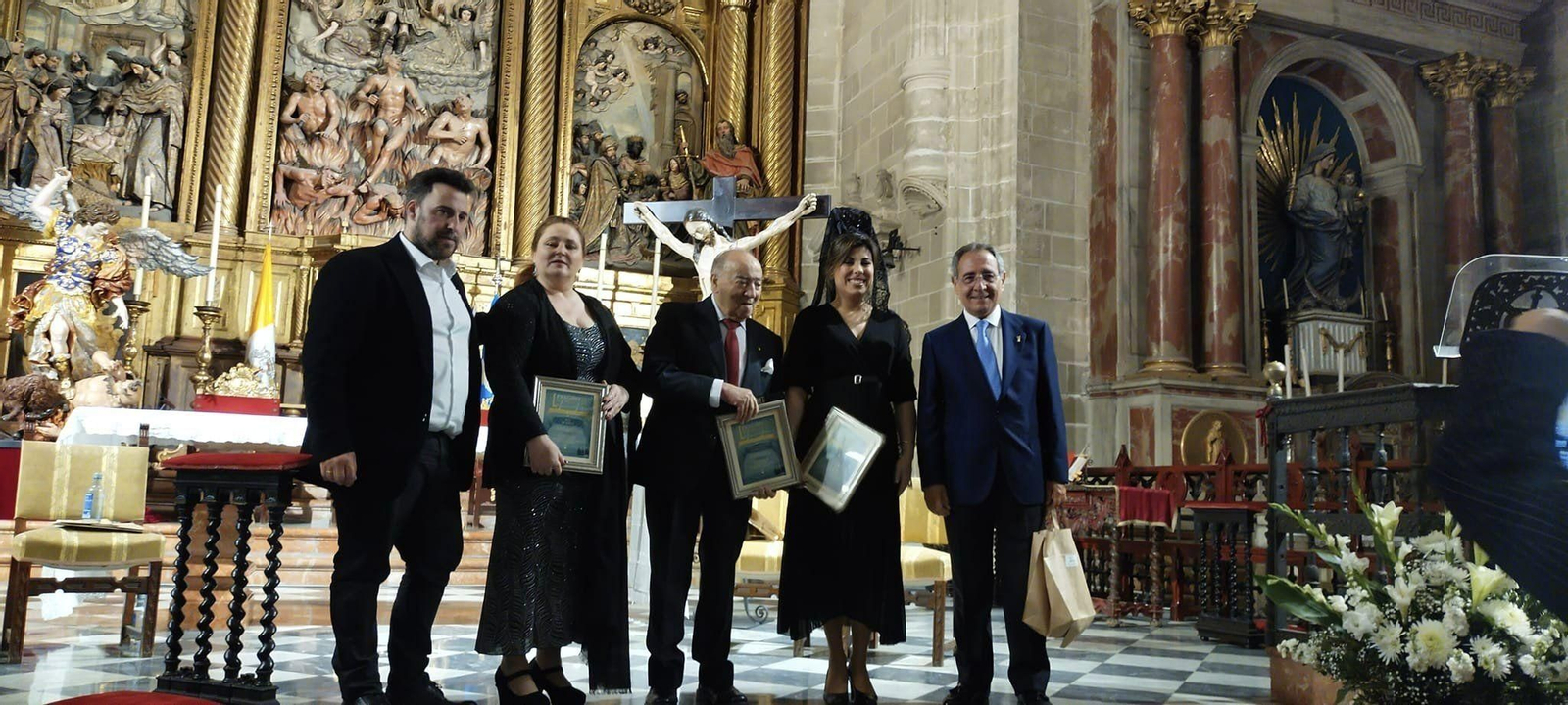 Los protagonistas de la noche, en San Miguel.