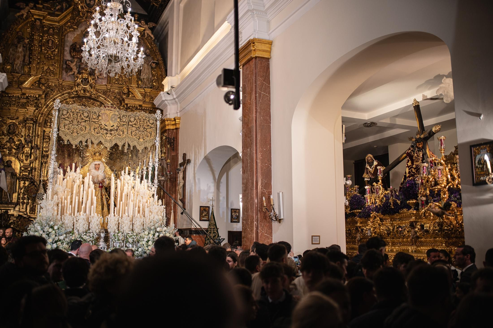 Las imágenes de la Hermandad de la Esperanza de Triana en la Semana Santa de Sevilla 2024